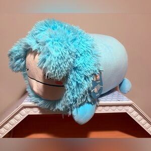 NWT! Squishmallows 18" Large Plush Joelle Teal Bigfoot Sleepamallows